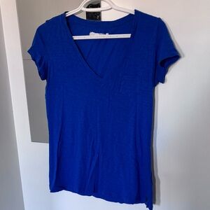 Garage V-Neck Short Sleeve Top
